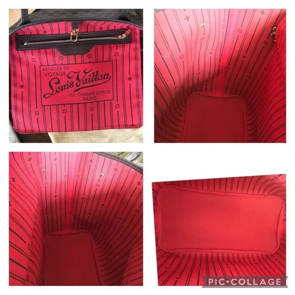 Gorgeous Louis Vuitton Neverfull MM Damier Ebene - Picture 14 of 17